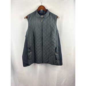 Women’s Joan Rivers Size 2X Black Puffer Vest